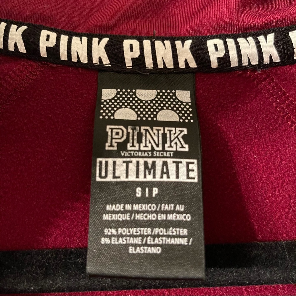 Pink Ultimate Half Zip Pullover - image 5